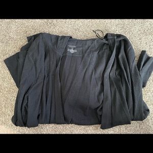 Black Cardigan w/ Hood